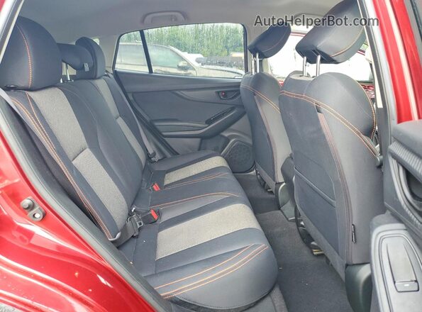 JF2GTABC7J9268089 2018 SUBARU CROSSTREK Red Rear interior view