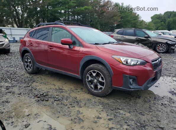JF2GTABC7J9268089 2018 SUBARU CROSSTREK Red Front right