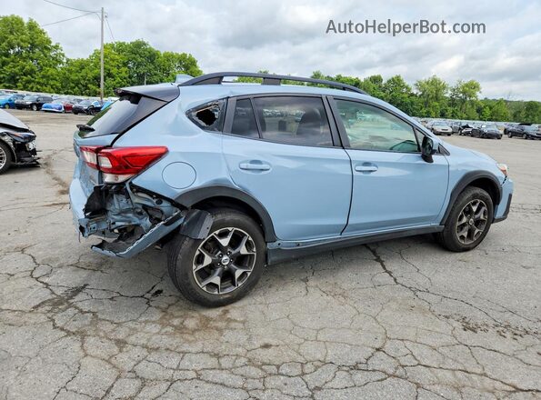 JF2GTABC7JH238466 2018 SUBARU CROSSTREK Синий Задняя правая четверть