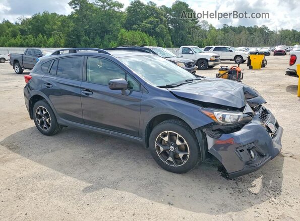 JF2GTABC9J8214590 2018 SUBARU CROSSTREK Gray Front right