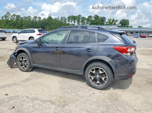 JF2GTABC9J8214590 2018 SUBARU CROSSTREK Gray Rear left