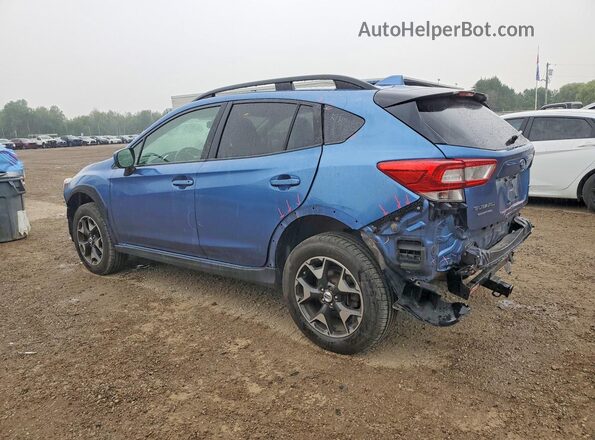 JF2GTABC9JH336186 2018 SUBARU CROSSTREK Blue Rear left