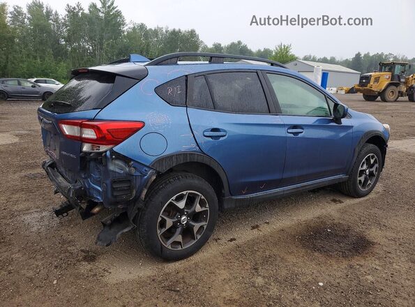 JF2GTABC9JH336186 2018 SUBARU CROSSTREK Blue Rear right