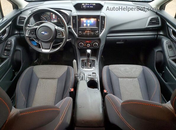 JF2GTABC9JH336186 2018 SUBARU CROSSTREK Blue Dashboard view