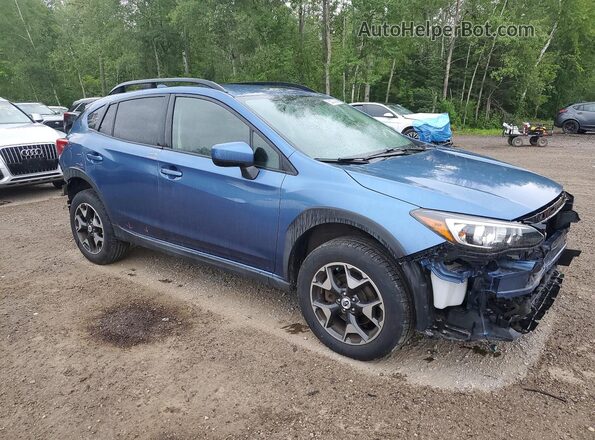 JF2GTABC9JH336186 2018 SUBARU CROSSTREK Blue Front right