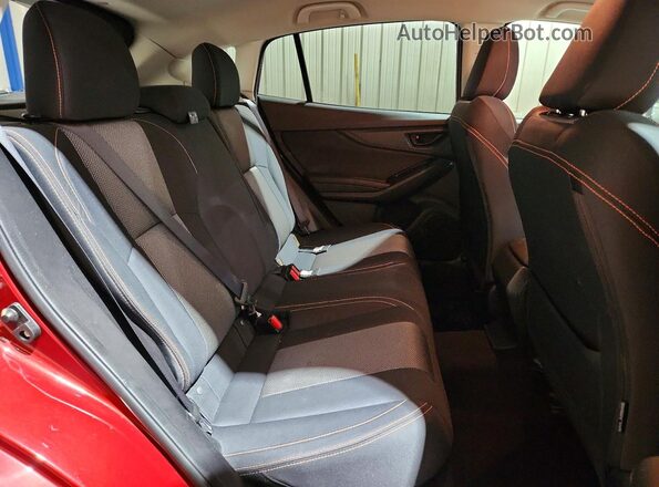 JF2GTABCXJH238459 2018 SUBARU CROSSTREK Burgundy Սալոնի հետևի տեսք