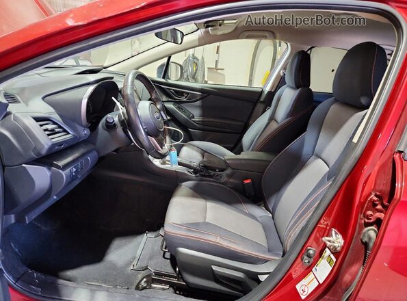 JF2GTABCXJH238459 2018 SUBARU CROSSTREK Burgundy Սալոնի դիմացի տեսք