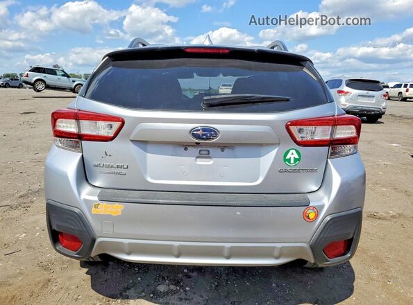 JF2GTACC0KH267775 2019 SUBARU CROSSTREK Silver Հետևի տեսք