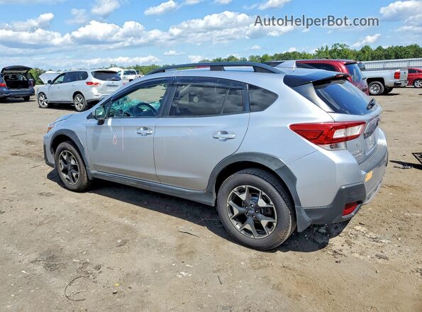 JF2GTACC0KH267775 2019 SUBARU CROSSTREK Silver Հետևի ձախ