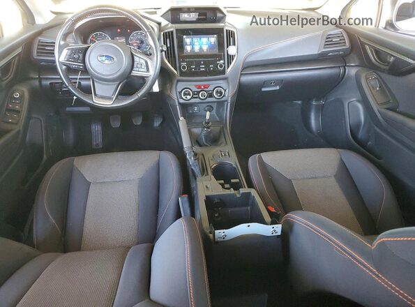 JF2GTACC1P9328276 2023 SUBARU CROSSTREK Black Widok deski rozdzielczej