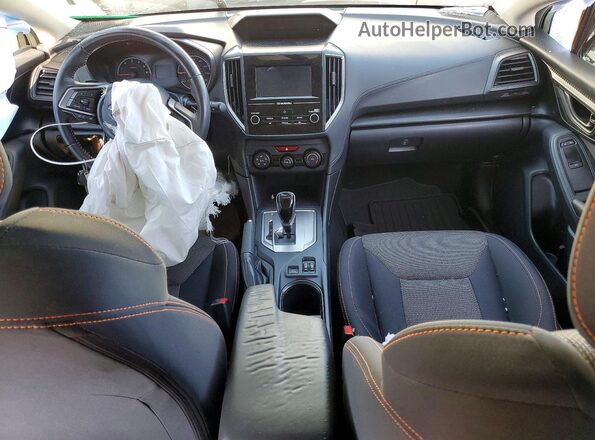 JF2GTACC4JH276610 2018 SUBARU CROSSTREK White Widok deski rozdzielczej
