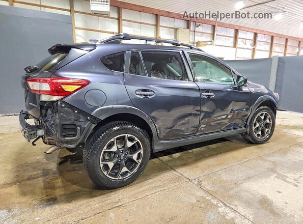 JF2GTACC4KH202427 2019 SUBARU CROSSTREK Серый Задняя правая четверть