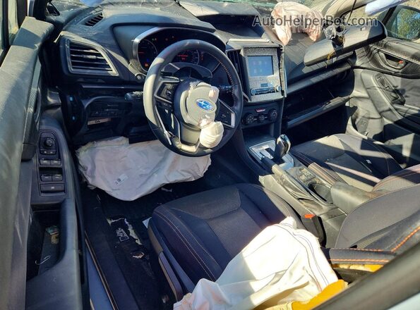 JF2GTACC6J8306786 2018 SUBARU CROSSTREK Blue Вид панелі приладів