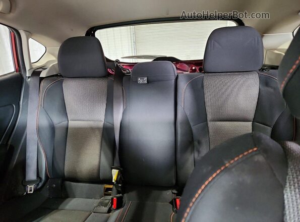 JF2GTACCXKH321731 2019 SUBARU CROSSTREK Red Հետևի նստատեղերի տեսք