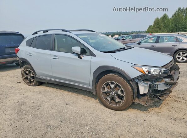 JF2GTADC4JH262284 2018 SUBARU CROSSTREK Gray Առջևի աջ
