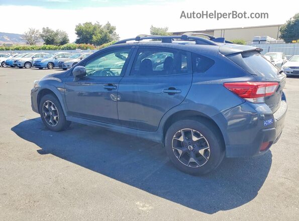 JF2GTADC7JH290760 2018 SUBARU CROSSTREK Charcoal უკანა მარცხენა