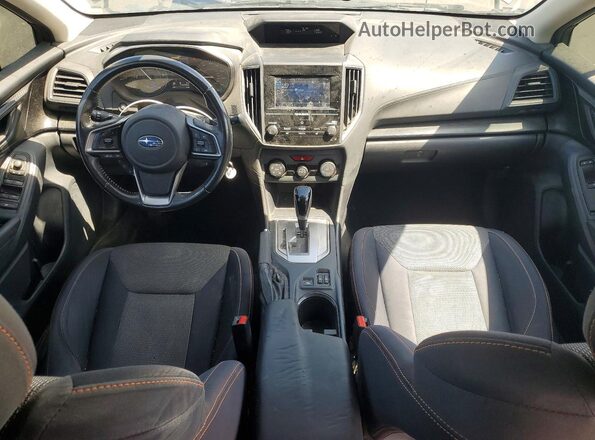 JF2GTADC7JH290760 2018 SUBARU CROSSTREK Charcoal წინა პანელის ხედი