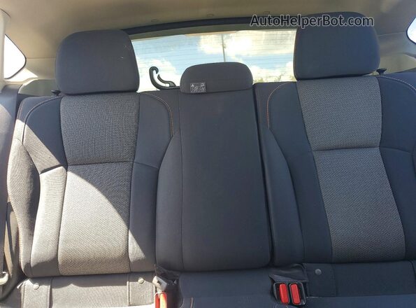 JF2GTADC7JH290760 2018 SUBARU CROSSTREK Charcoal უკანა სავარძლების ხედი