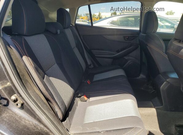 JF2GTADC7JH290760 2018 SUBARU CROSSTREK Charcoal უკანა სალონის ხედი