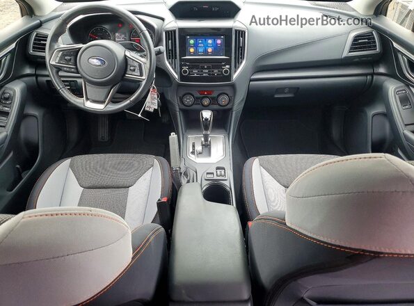 JF2GTADC9KH254179 2019 SUBARU CROSSTREK Gray Widok deski rozdzielczej