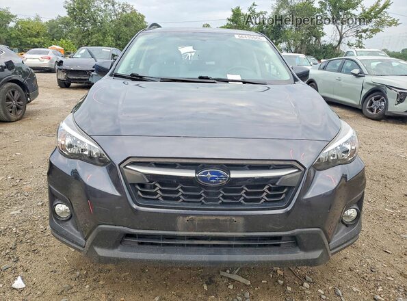 JF2GTADC9KH254179 2019 SUBARU CROSSTREK Gray Widok z przodu