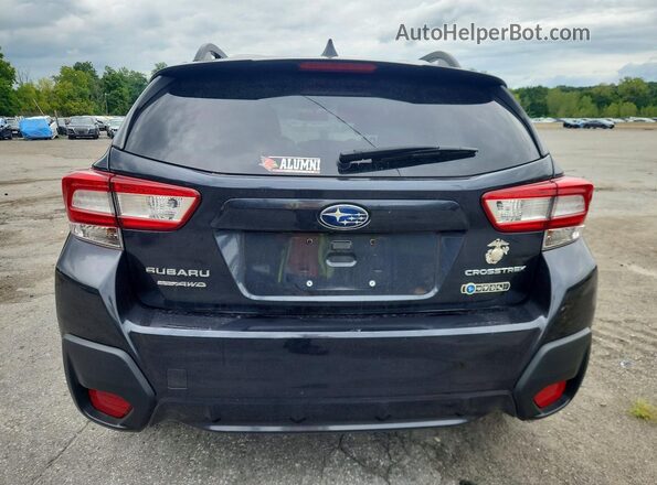 JF2GTADCXK8277762 2019 SUBARU CROSSTREK Black Widok z tyłu