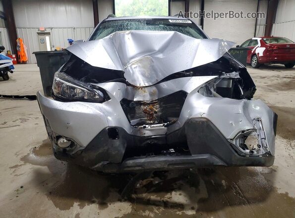 JF2GTAEC0P8223084 2023 SUBARU CROSSTREK Silver Widok z przodu
