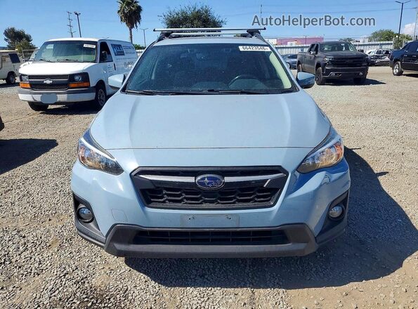 JF2GTAEC1LH249641 2020 SUBARU CROSSTREK Blue Front view