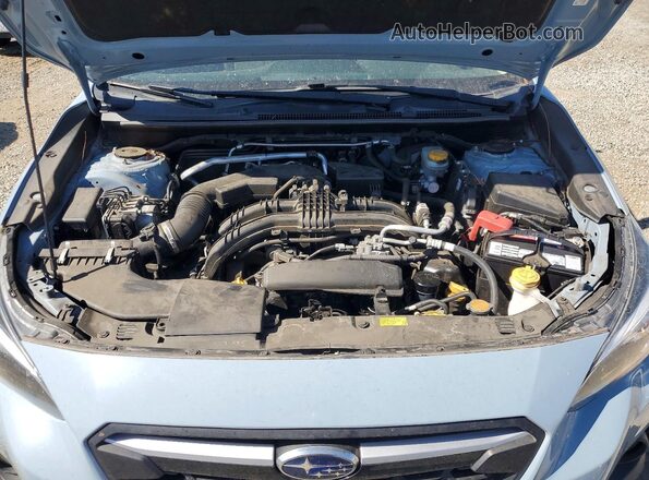 JF2GTAEC1LH249641 2020 SUBARU CROSSTREK Blue Engine compartment view