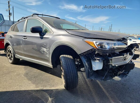 JF2GTAEC1PH325980 2023 SUBARU CROSSTREK Gray წინა მარჯვენა