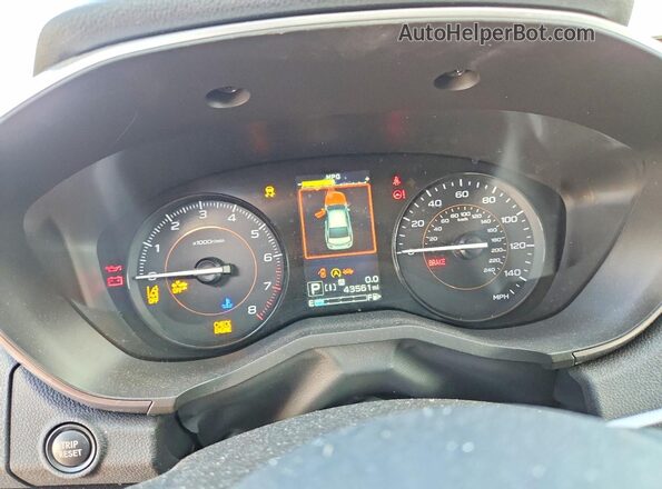 JF2GTAEC1PH325980 2023 SUBARU CROSSTREK Gray ხელსაწყოთა პანელის ხედი