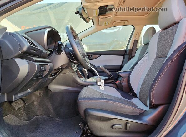 JF2GTAEC1PH325980 2023 SUBARU CROSSTREK Gray წინა სალონის ხედი