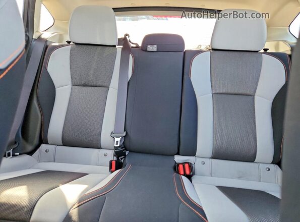 JF2GTAEC1PH325980 2023 SUBARU CROSSTREK Gray უკანა სავარძლების ხედი