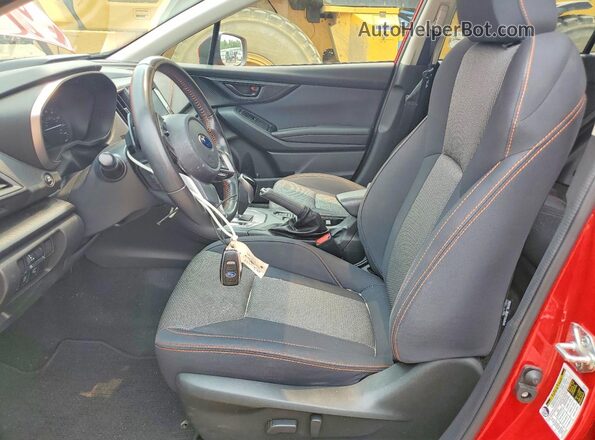 JF2GTAEC2PH306774 2023 SUBARU CROSSTREK Red Vista interior delantera