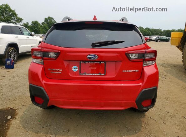 JF2GTAEC2PH306774 2023 SUBARU CROSSTREK Red Vista trasera