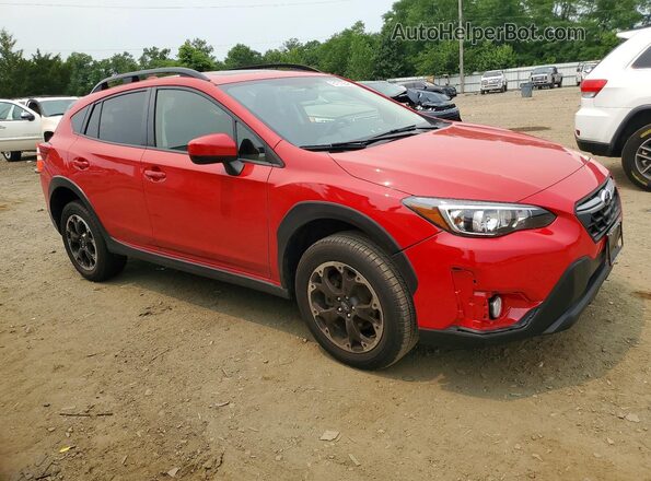 JF2GTAEC2PH306774 2023 SUBARU CROSSTREK Red Delantero derecho