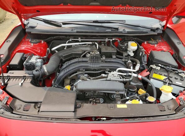 JF2GTAEC2PH306774 2023 SUBARU CROSSTREK Red Vista interior trasera