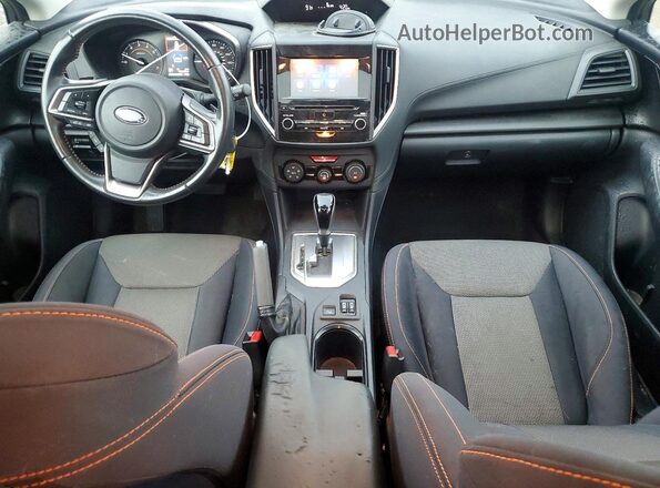 JF2GTAEC3K8307800 2019 SUBARU CROSSTREK Blue Widok deski rozdzielczej