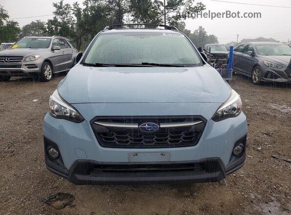 JF2GTAEC3K8307800 2019 SUBARU CROSSTREK Blue Widok z przodu