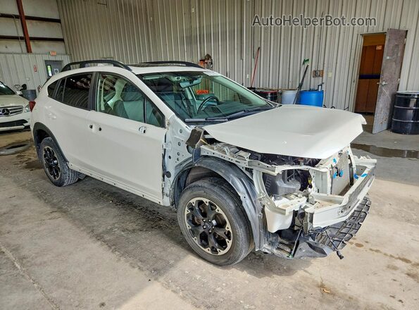 JF2GTAEC4M8679245 2021 SUBARU CROSSTREK White Przód prawy