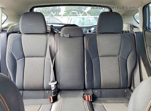 JF2GTAEC4MH232561 2021 SUBARU CROSSTREK Blue Widok tylnych siedzeń