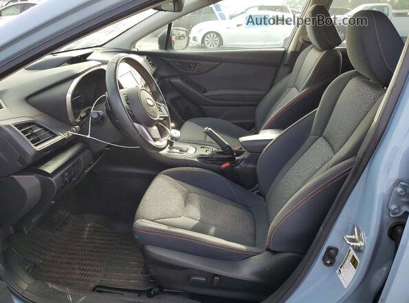 JF2GTAEC4MH232561 2021 SUBARU CROSSTREK Blue Widok wnętrza z przodu