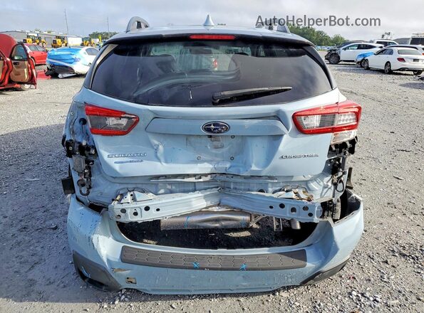 JF2GTAEC4MH232561 2021 SUBARU CROSSTREK Blue Widok z tyłu