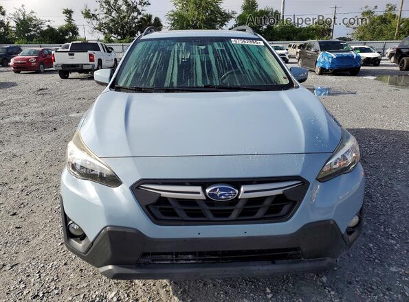 JF2GTAEC4MH232561 2021 SUBARU CROSSTREK Blue Widok z przodu