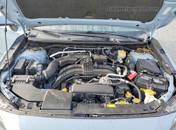 JF2GTAEC4MH232561 2021 SUBARU CROSSTREK Blue Widok komory silnika