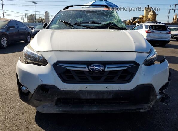JF2GTAEC8MH330993 2021 SUBARU CROSSTREK White Դիմացի տեսք