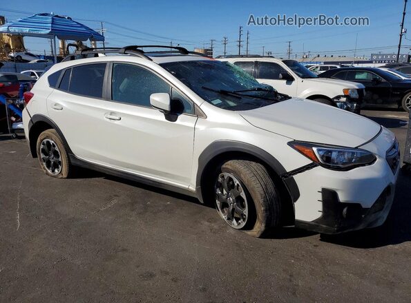 JF2GTAEC8MH330993 2021 SUBARU CROSSTREK White Առջևի աջ