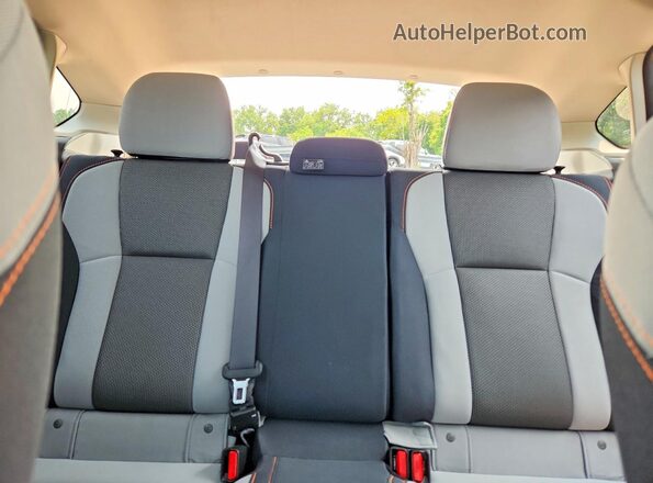 JF2GTAEC9K8305906 2019 SUBARU CROSSTREK Gray Rear seats view