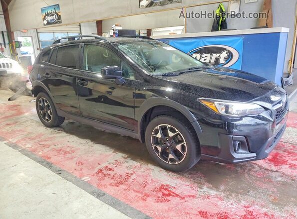 JF2GTAEC9KH370710 2019 SUBARU CROSSTREK Black Przód prawy