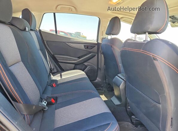 JF2GTAECXMH222505 2021 SUBARU CROSSTREK Black Rear seats view